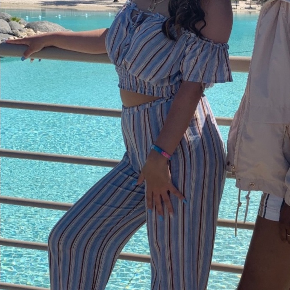Windsor two piece palazzo pant set
